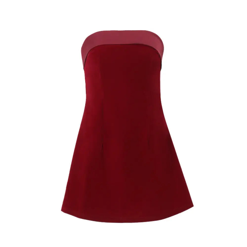 Tube-Top A-Line Party Dress - Women¡¯s Dresses Collection